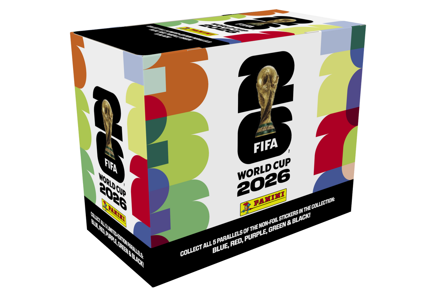 2026 Panini FIFA World Cup Soccer Sticker Box (25 Packs)