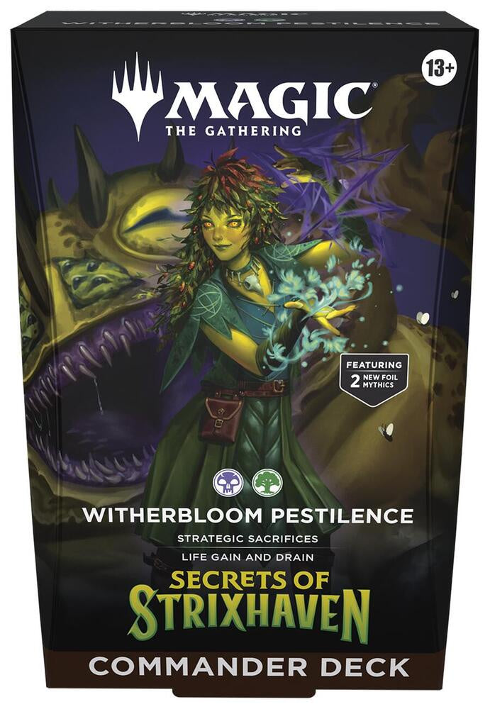 Magic The Gathering Secrets of Strixhaven Commander Deck: Witherbloom Pestilence