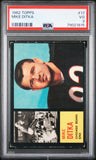 Mike Ditka 1962 Topps #17 PSA 3 Very Good