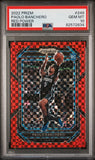 Paolo Banchero 2022 Panini Prizm Rookie Red Power #47/75 PSA 10 Gem Mint
