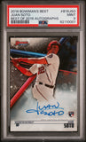 Juan Soto 2018 Bowmans Best Auto PSA 9 Mint 0001