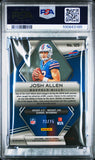 Josh Allen 2018 Panini Spectra Neon Green Die-Cut Rookie #23/25 PSA 9 Mint