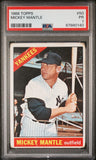 Mickey Mantle 1966 Topps #50 PSA 1 Poor 0140