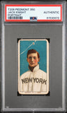 Jack Knight Portrait 1909-11 T206 Piedmont 250 PSA Auth