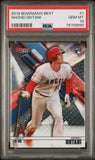 Shohei Ohtani 2018 Bowmans Best #1 PSA 10 Gem Mint