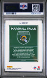 Marshall Faulk 2023 Donruss Optic Super Bowl Downtown PSA 10 Gem Mint 2427