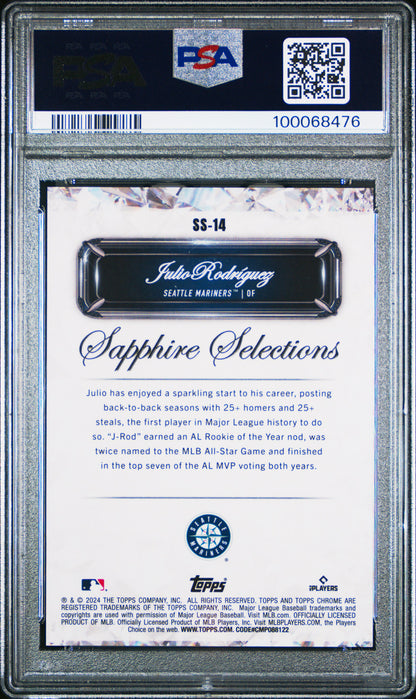 Elly de la Cruz 2024 Topps Chrome Cosmic Planetary Pursuit The Sun PSA 10 Gem Mint