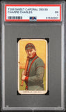 Chappie Charles 1909-11 T206 Sweet Caporal 350/30 PSA 1 Poor