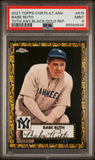 Babe Ruth 2021 Topps Chrome Platinum Black Gold Refractor #10/10 PSA 9 Mint