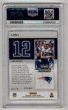 Tom Brady 2020 Playoff Behind the Numbers 9/10 PSA 9 Mint