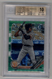 Marco Luciano 2019 Bowman Chrome Mega Box Prospects Green Refractor 81/99 BGS 10 Pristine