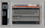 Mike Yastrzemski 2019 Topps Chrome Update Gold Refractor Auto 10/50 PSA 10 Gem Mint