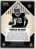 Chris Olave 2022 Panini Illusions Instant Impact NFL Shield 1/1