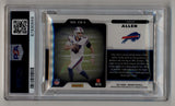 Josh Allen 2021 Obsidian Color Blast Black #CB5 PSA 10 Gem Mint