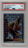 Kobe Bryant 1996-97 Topps Chrome YouthQuake #YQ-15 PSA 9 Mint