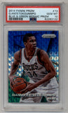 Giannis Antetolounmpo 2014-15 Prizm Blue and Green Mosaic #73 PSA 10 Gem Mint