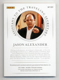 Jason Alexander 2021 Panini National Treasures Assistant to the Traveling Secretary Relic 16/99