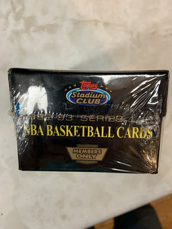 1992-93 Stadium Club Series 1 & 2 Members Only Factory Sealed Set Basketball