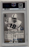 Peyton Manning 1998 Flair Showcase Legacy Collection Row 2 #3 14/100 PSA 6 Excellent Mint