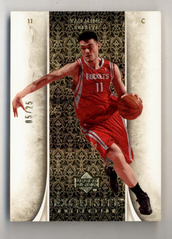 Yao Ming 2006-07 Exquisite Collection Gold #14 05/25