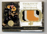 Brad Marchand 2021-22 Exquisite Collection Materials Gold Spectrum 3/5