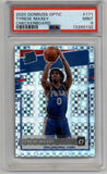 Tyrese Maxey 2020-21 Optic Checkerboard #171 PSA 9 Mint