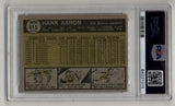 Hank Aaron 1961 Topps #415 PSA 7 (OC) Near Mint