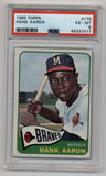 Hank Aaron 1965 Topps #170 PSA 6 Excellent Mint 1017