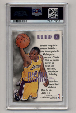 Kobe Bryant 1996-97 Ultra Rising Stars #2 PSA 9 Mint – Three Stars 
