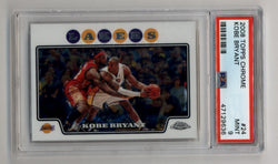 Kobe Bryant 2008 2009 Topps Basketball Retro 1958 1959 Variation Series  Mint Card #24 Showing This Los Angeles Lakers Star in His Gold Jersey