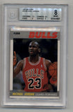 Michael Jordan 1987-88 Fleer #59 BGS 8 Near Mint