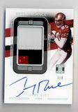 Jerry Rice 2021 Panini Impeccable Extravagance Patch Auto Silver 3/8