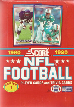 1990 Score Football Series 1 Box