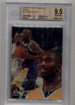 Kobe Bryant 1996-97 Flair Showcase Row 0 #31 BGS 9.5 Gem Mint