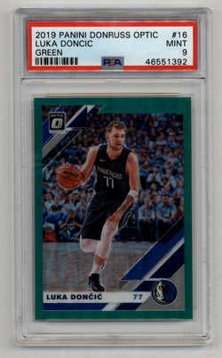 Luka Doncic Rookie Card 2018-19 Panini Contenders ROTY Contenders #4 PSA 9