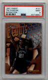 Tim Duncan 1997-98 Finest Refractor #101 PSA 9 Mint