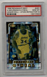 Shaquille O'neal/Alonzo Mourning 1996-97 Bowman's Best Atomic Refractor Honor Roll #HR7 PSA 10 Gem Mint