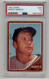 Mickey Mantle 1962 Topps #200 PSA 5 Excellent 5999