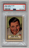 Babe Ruth 1952 Look 'N See PSA 5 Excellent