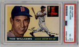Ted Williams 1955 Topps #2 PSA 4 Very Good-Excellent 1299