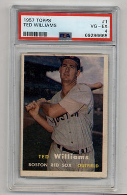 Ted Williams 1957 Topps #1 PSA 4 Very Good-Excellent 6665