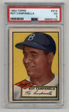 Roy Campanella 1952 Topps #314 PSA 3 Very Good 9152