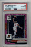 Kevin Durant 2022-23 Donruss Optic Fast Break Pink 10/25 PSA 10 Gem Mint