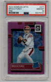 Brock Purdy 2022 Optic Pink #277 PSA 10 Gem Mint 5721