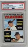 Munson McDonald 1970 Topps #189 Yankees Rookies PSA 8 Near Mint-Mint 1625