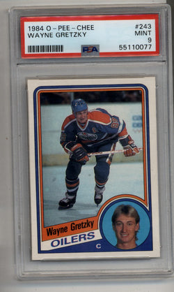 Wayne Gretzky 1984-85 O-Pee-Chee #243 PSA 9 Mint