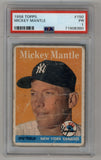 Mickey Mantle 1958 Topps #150 PSA 1 Poor 8360