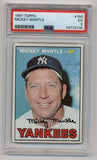 Mickey Mantle 1967 Topps #150 PSA 5 Excellent 9735