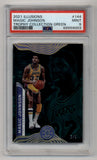Magic Johnson 2021-22 Illusions Trophy Collection Green 3/5 PSA 9 Mint