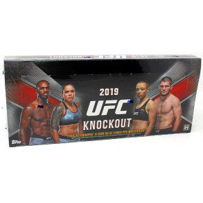 2019 Topps UFC Knockout Hobby 12-Box Case